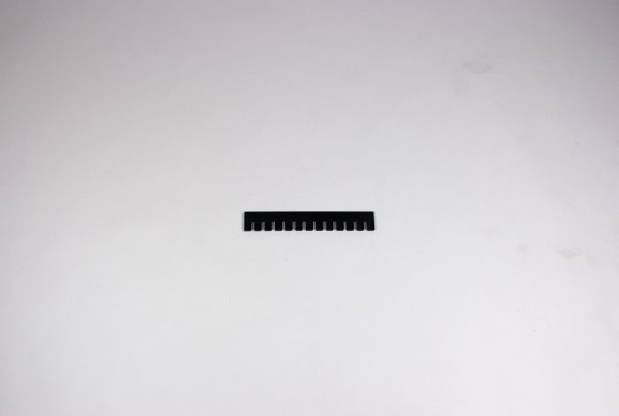 Lock-IT Steckleiste MINI 100 255x40x5 mm, schwarz (pro Stück)