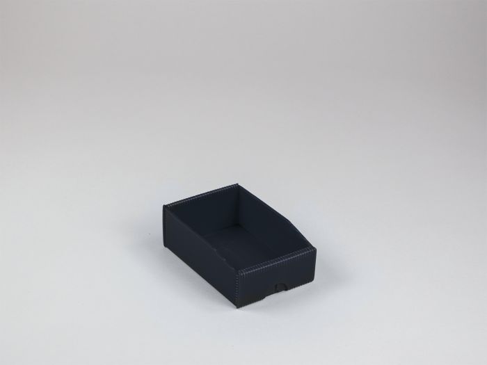 Lagersichtkasten aus Hohlkammerplatten 180x120x65/35 mm pro Karton / 25 Stück