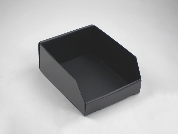 Lagersichtkasten aus Hohlkammerplatten 380x300x155/70 mm pro Karton/ 25 Stück