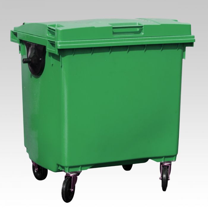 Poubelle 1000 litres avec tourillons VERT