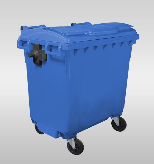 4-Wheel container 770L, blue