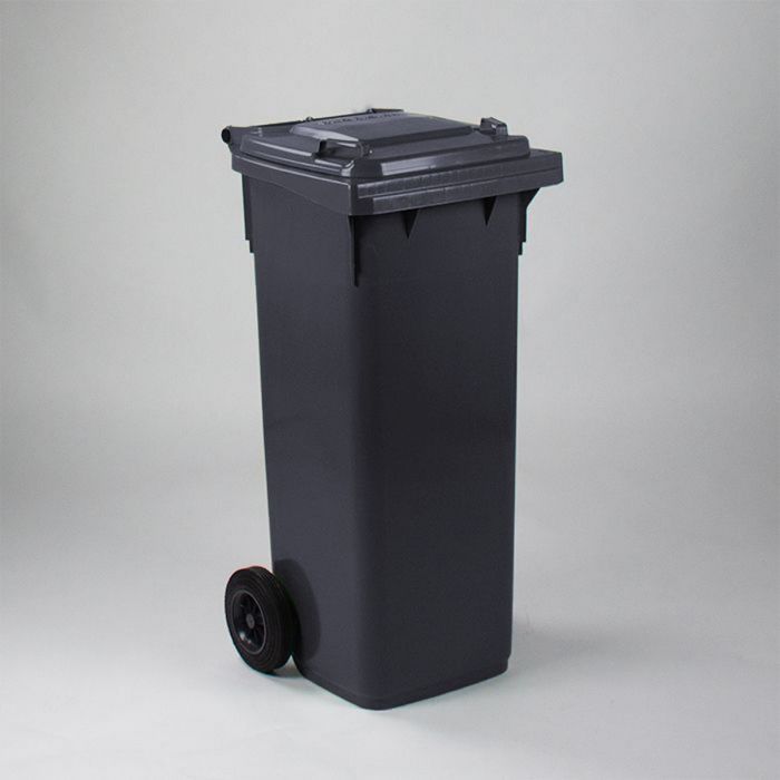 Poubelle 140 litres GRIS