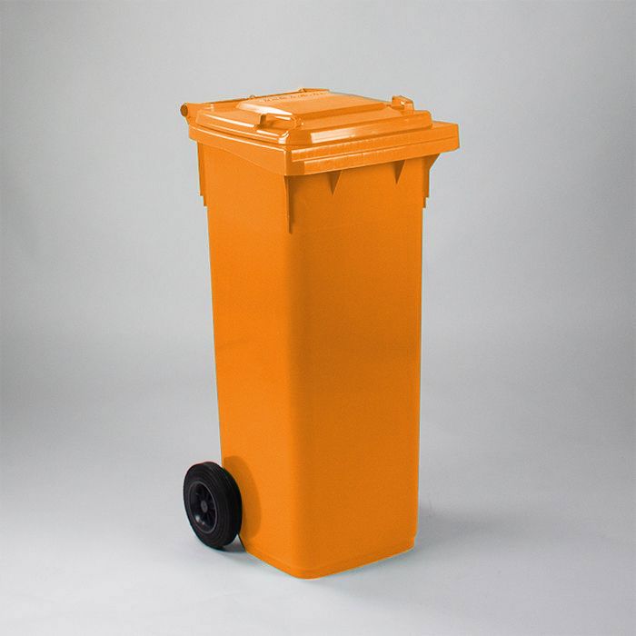 Conteneur poubelle 140 litres GRIS