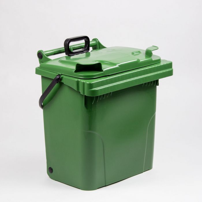 Petit conteneur poubelle 42 litres pour verre ou bio-déchets 42L VERT