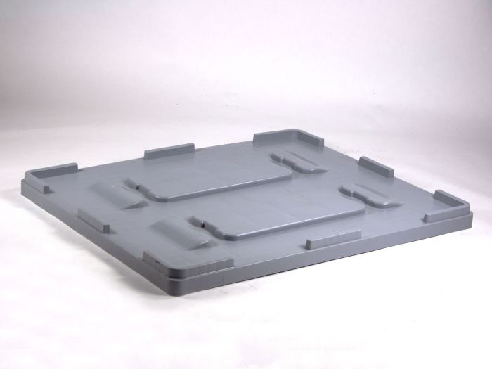 Couvercle caisse palette 1200x1000 mm GRIS