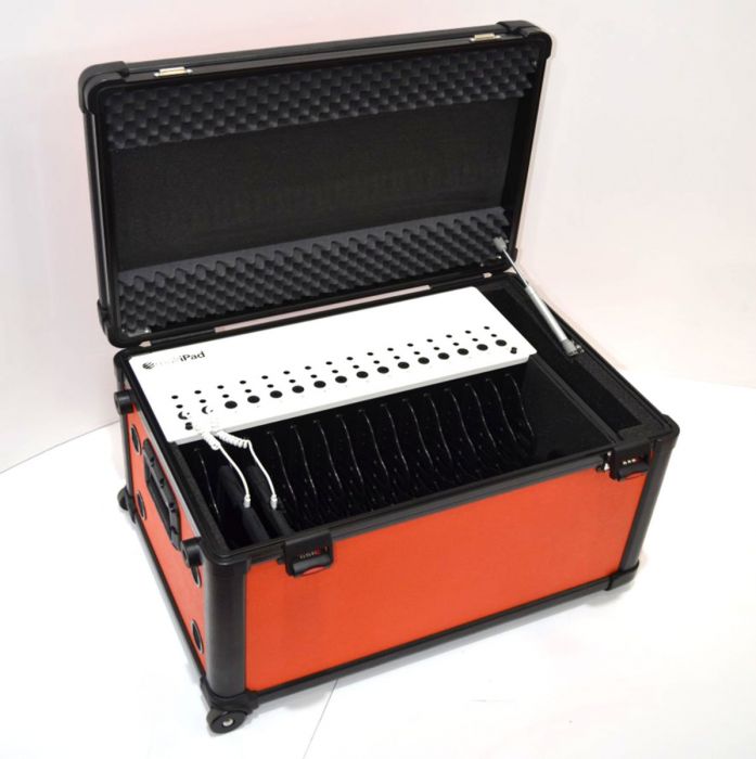 Valise de chargement avec séparateurs pour 16 tablettes