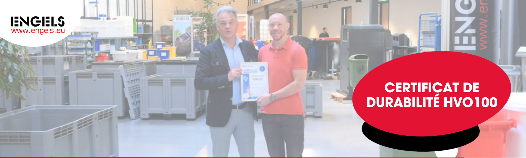 Engels officiellement ambassadeur HVO100