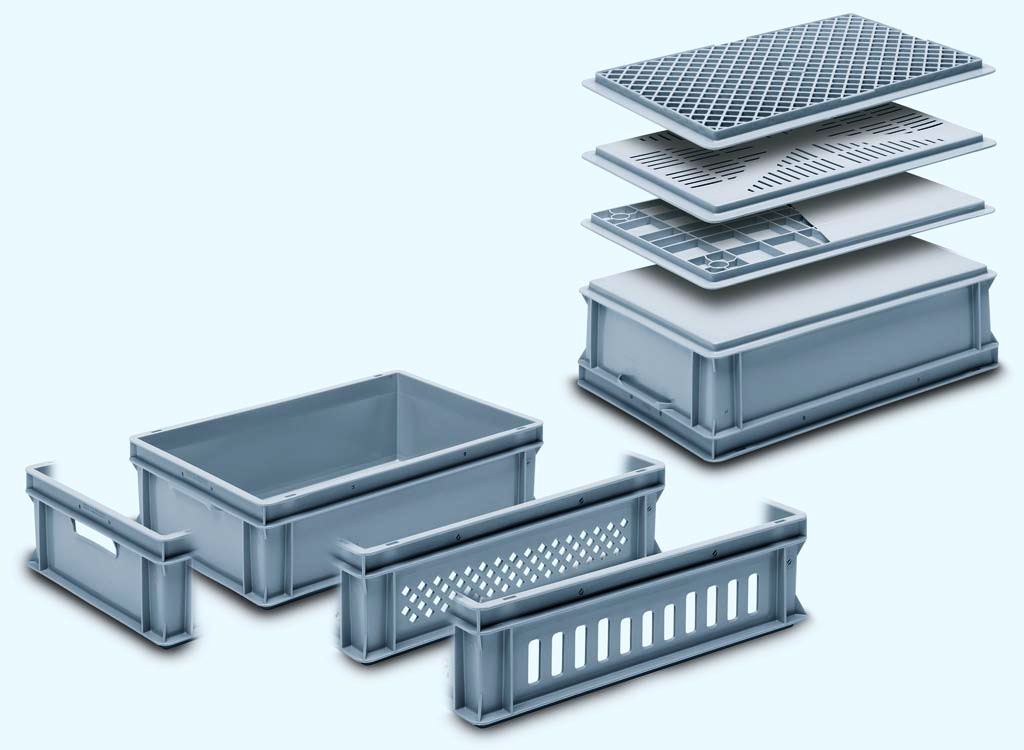 Bacs en plastique - ajustements standard Bacs en plastique - ajustements standard