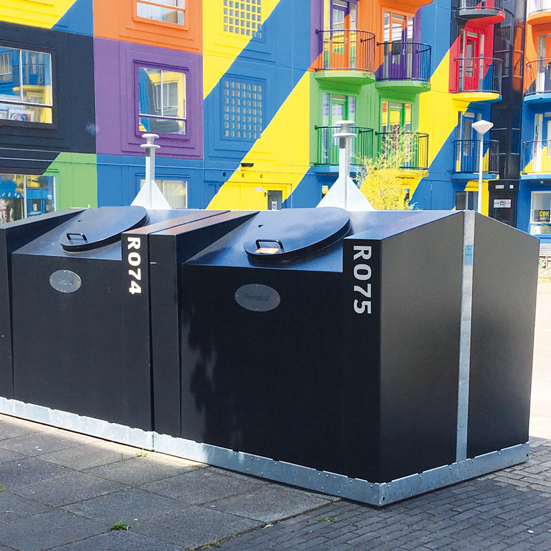 Conteneur de déchets résiduels