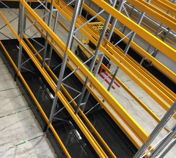bac de rétention sur mesure pour sous une étagère bac de rétention sur mesure pour sous une étagère