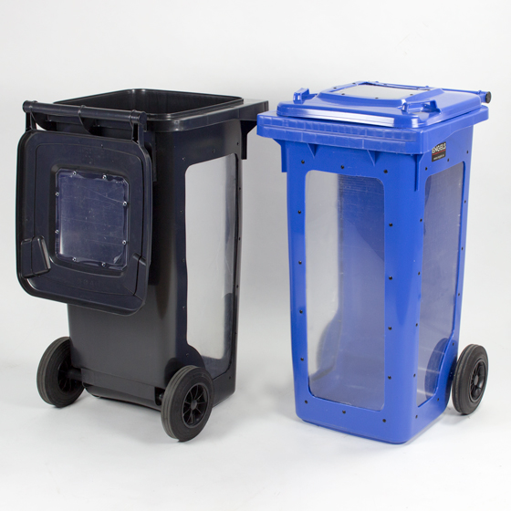 Le conteneur poubelle 240 litres containers-vigipirate