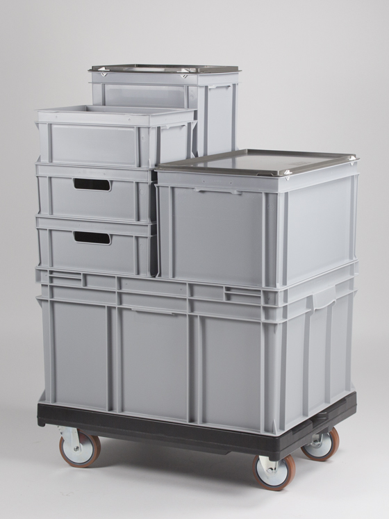Caisse plastique gerbable