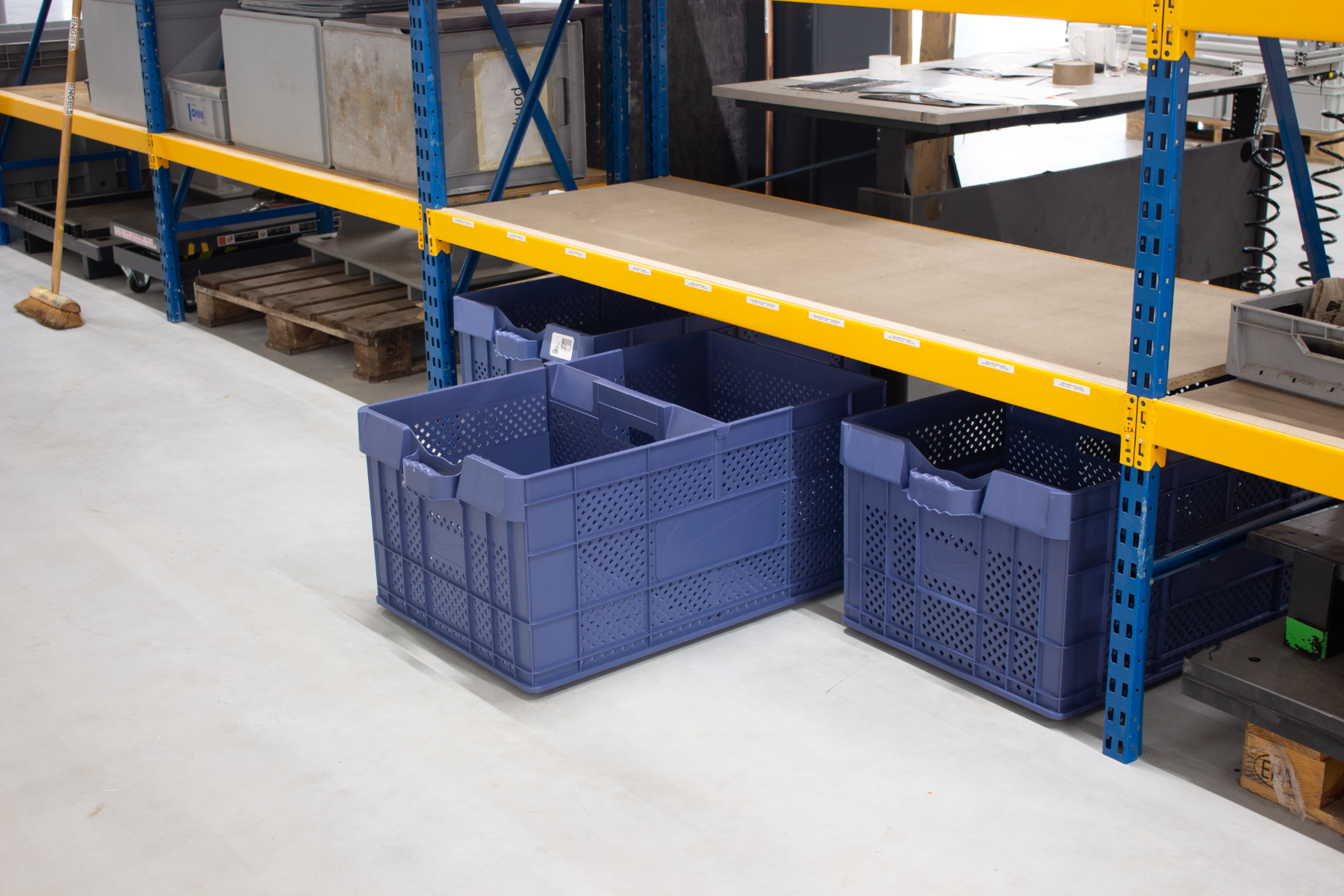bac en plastique pour entrepôt bac en plastique pour entrepôt