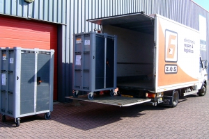 Transportkasten für Konsumentenelektronik